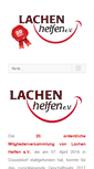 Mobile Screenshot of lachen-helfen.de